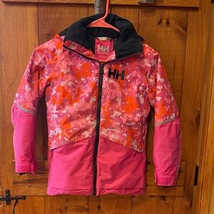 Helly Hansen Junior Stellar Jacket size 8 in dragonfruit